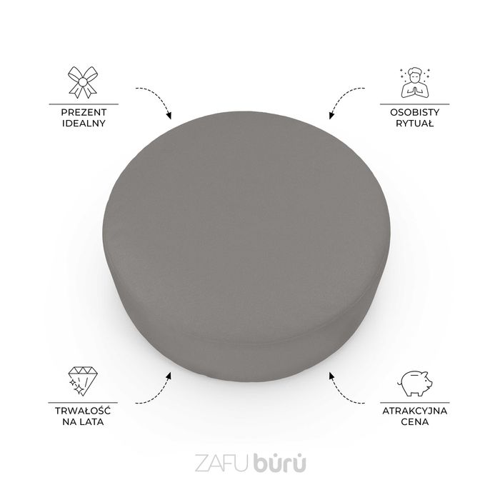 Poduszka do medytacji i jogi ZAFU z gryką – LOVEBURU