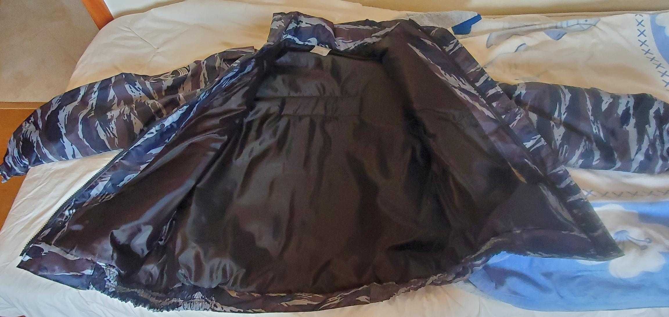 Blusão Camuflado Cinza, novo,  da Policía de Choque Russa, tamanho XXL
