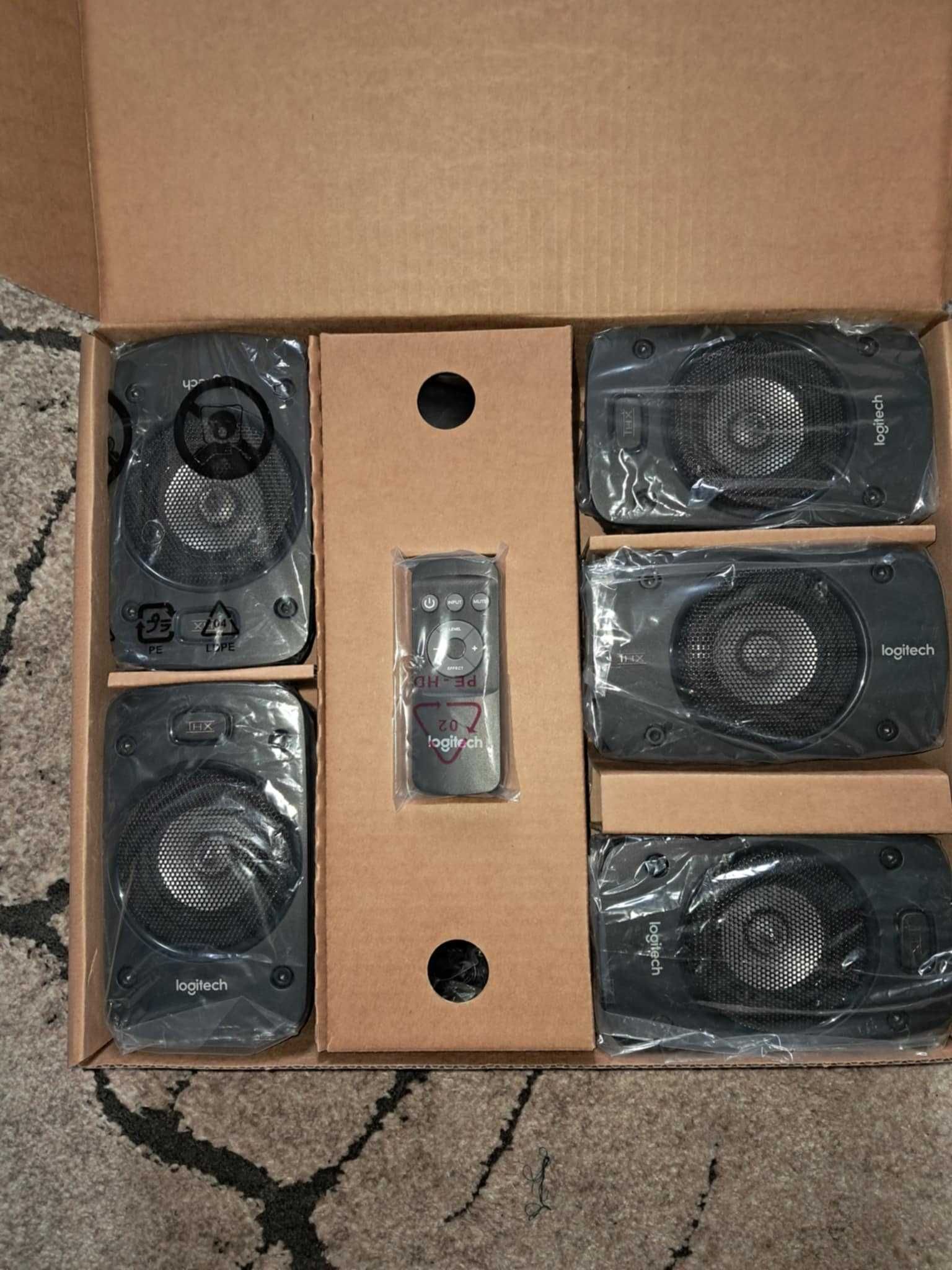 Głośniki Logitech Z906 5.1 THX/500W Gwarancja Nowe !
