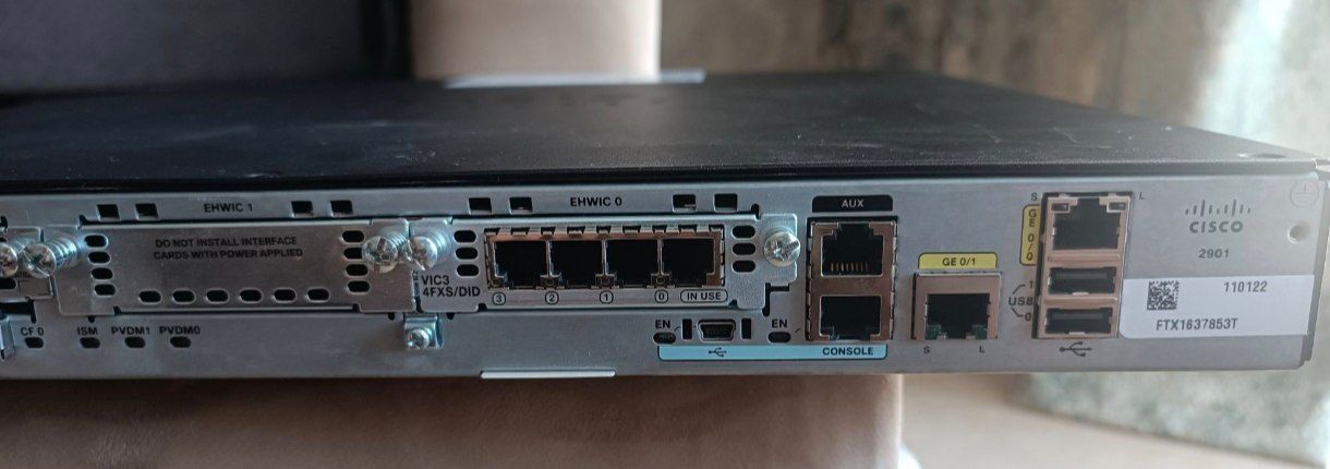Маршрутизатори Cisco 2900серії