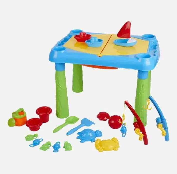 Stolik do zabawy piaskiem i wodą zabawka dla dzieci