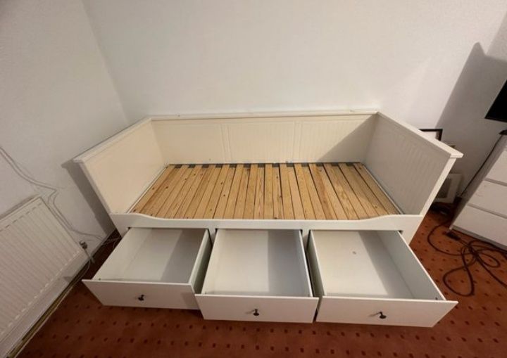 Rezerwacja Łóżko leżanka Ikea Hemnes 80-160/200 materace