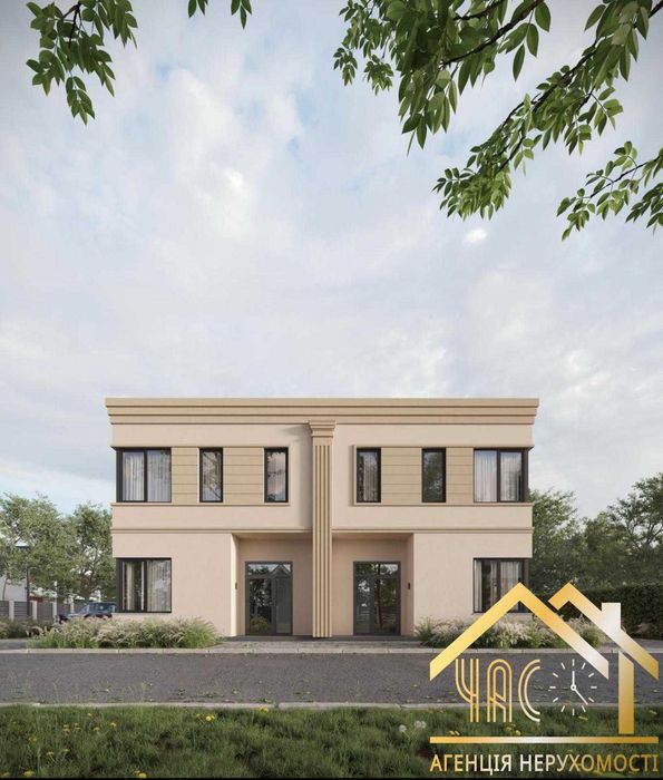 Продаж стильного дуплексу без ремонту у с. Гатне! Є ГАЗ!