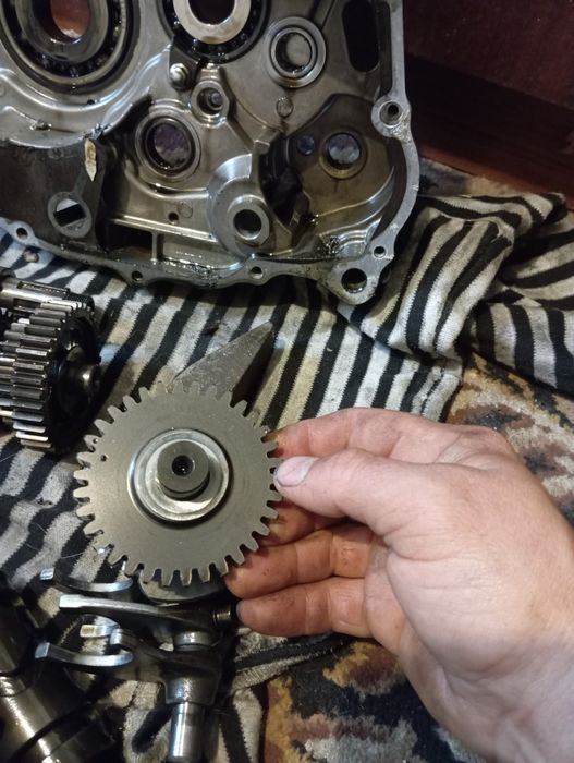 Двигун 250кубів 166fmm розбір