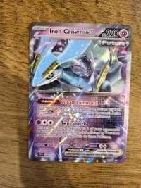ORYGINALNA Karta Pokemon Iron Crown EX 081/162 - Temporal Forces- Nowa