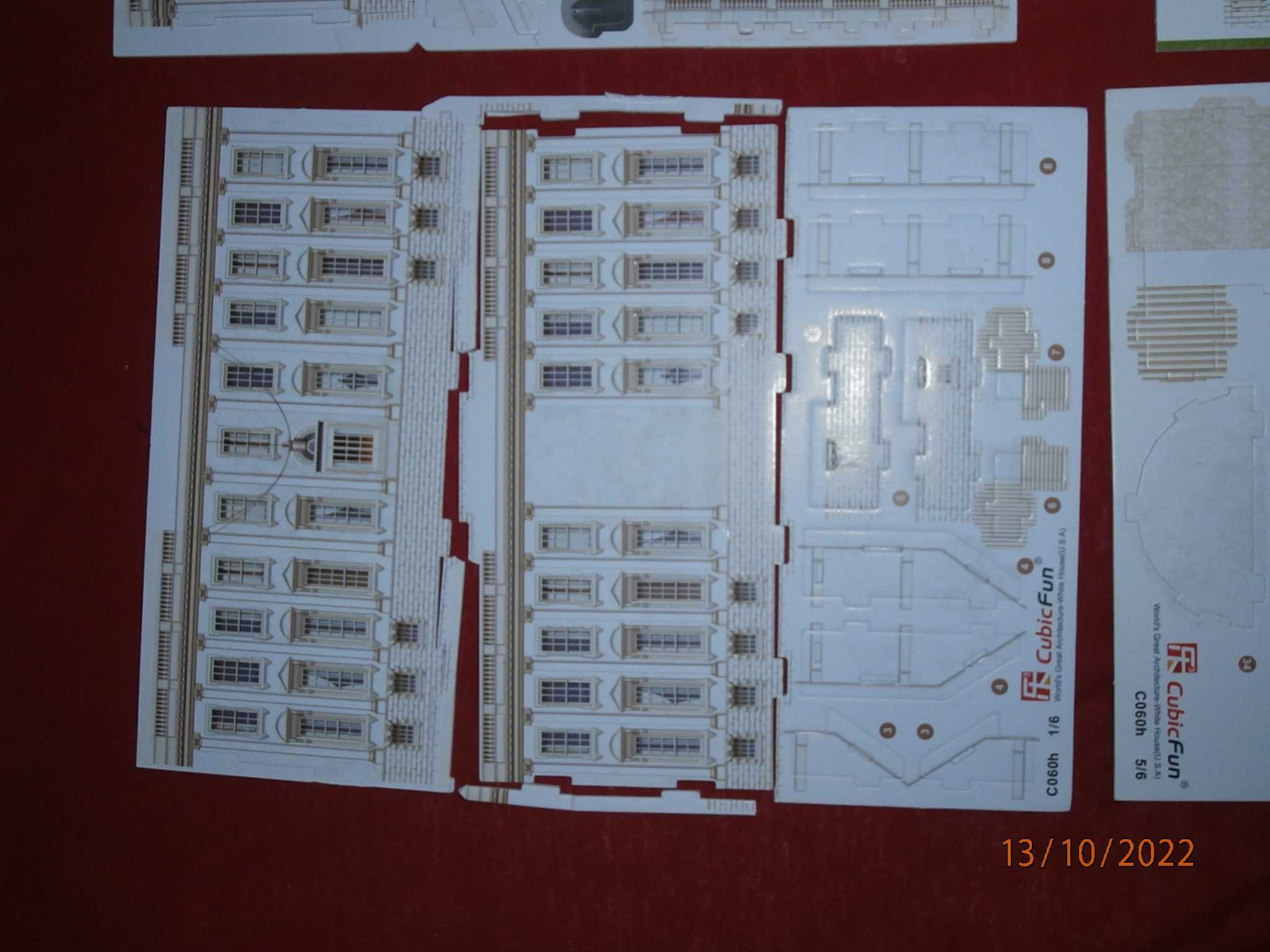 Puzzle 3D - Biały Dom ( THE WHITE HOUSE ) 65 elementów