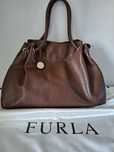 Furla torba Carmen, brązowa