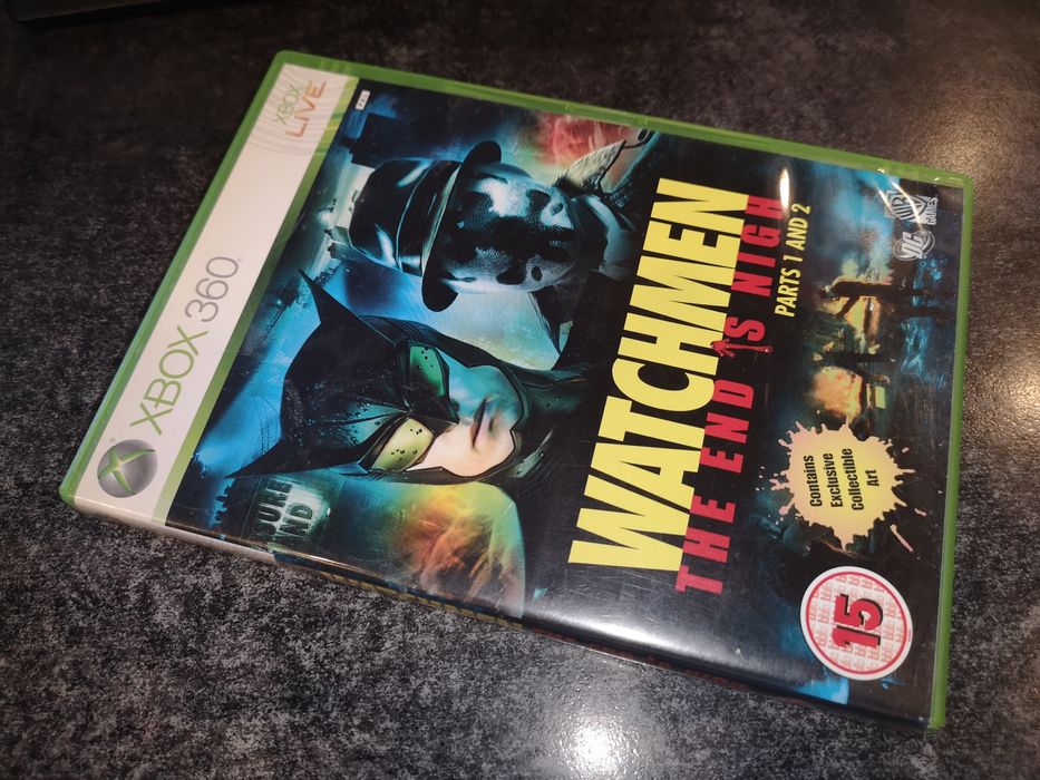 Watchmen Part 1 i 2 XBOX 360 gra (stan bdb) RZADKOŚĆ NA RYNKU