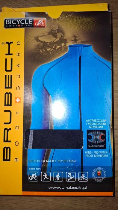 Brubeck Bluza Bicycle XXL Ls11060 CZARNA