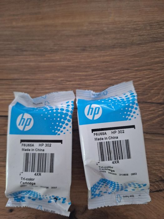 2x tusz do drukarki HP tri-color 302