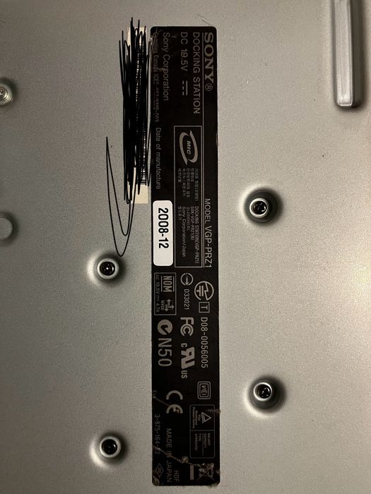 Docking station Sony Vaio vgp-prz1