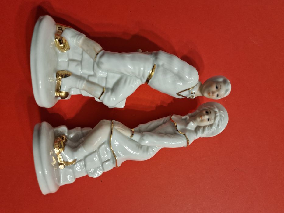 Porcelana Figurki 2 sztuki Para KOBIETA i MĘŻCZYZNA.