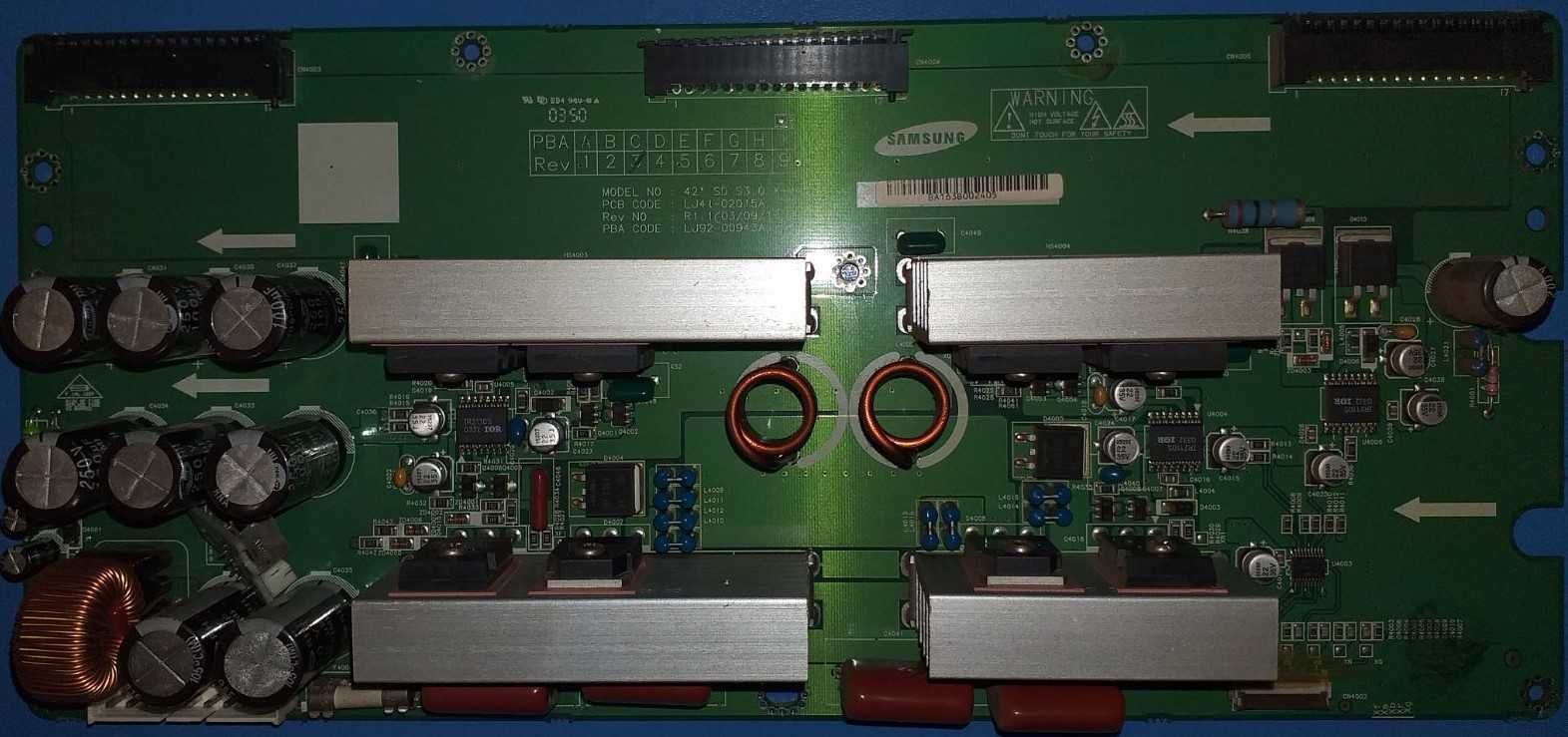 TPD.MS6683.PB791  M03AI 8116410034 LJ41-02015A LJ41-02016A V320B1-C03