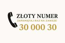 Złoty numer na sprzedaż infolinia lub taxi