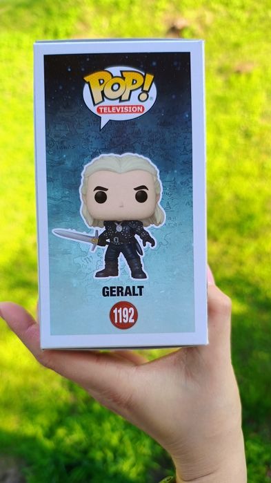 Funko pop Geralt 1192 chase Ведьмак фанко поп лимитированная