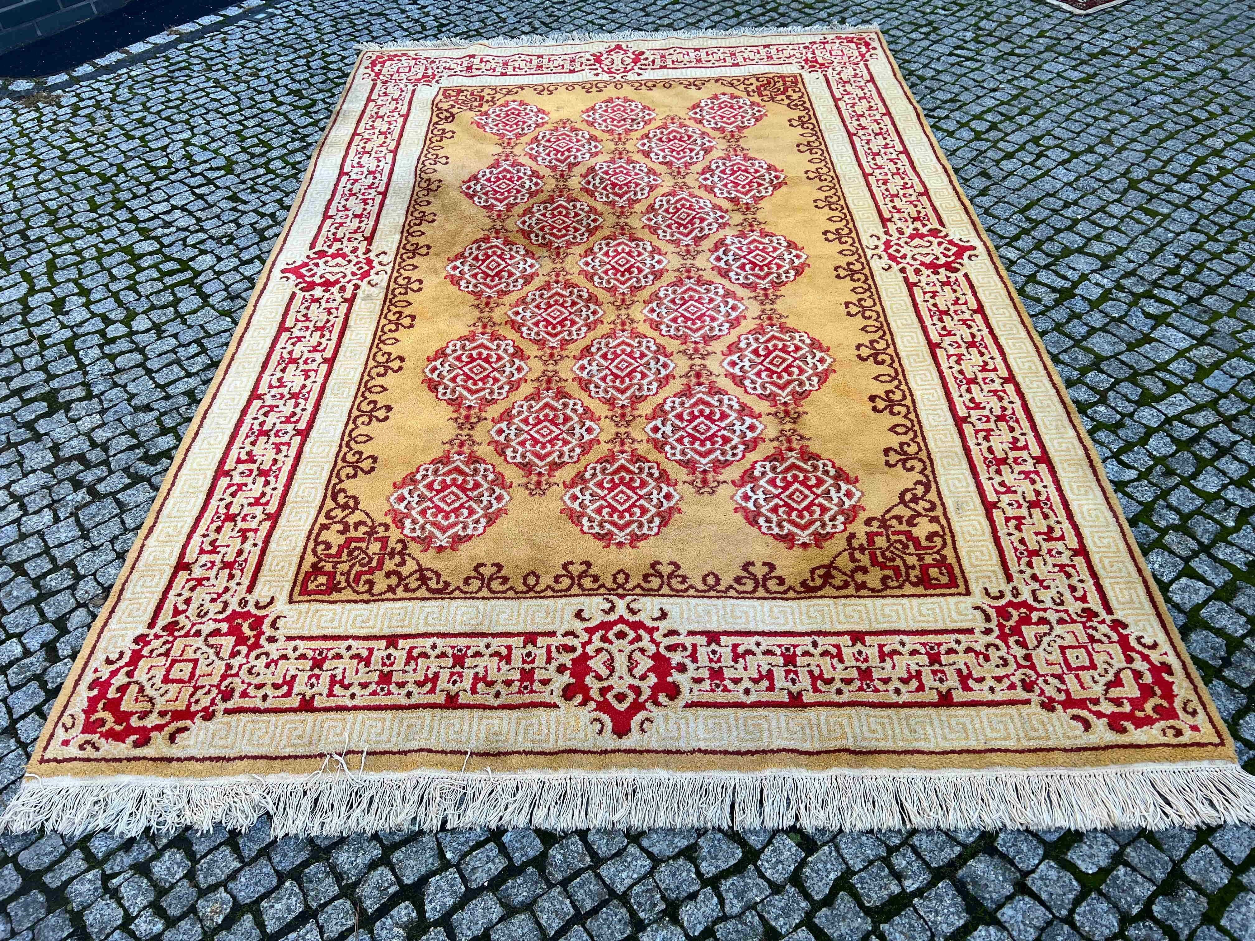 Kaszmirowy dywan turecki ręcznie tkany 310x200 sklep 12 tys
