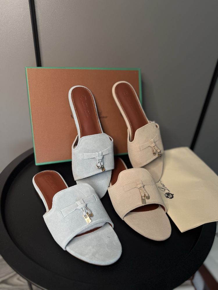 Шльопки капці Loro Piana Шлепанцы женские Шльпанці шльпки loro piana