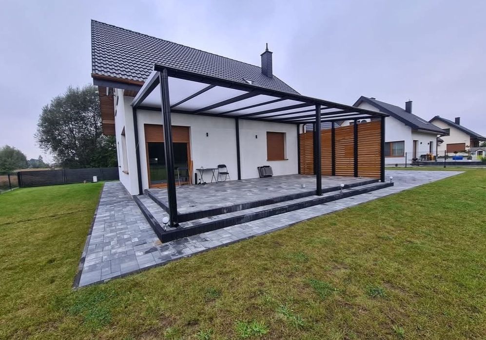 Zabudowy, zadaszenie tarasu, konstrukcja