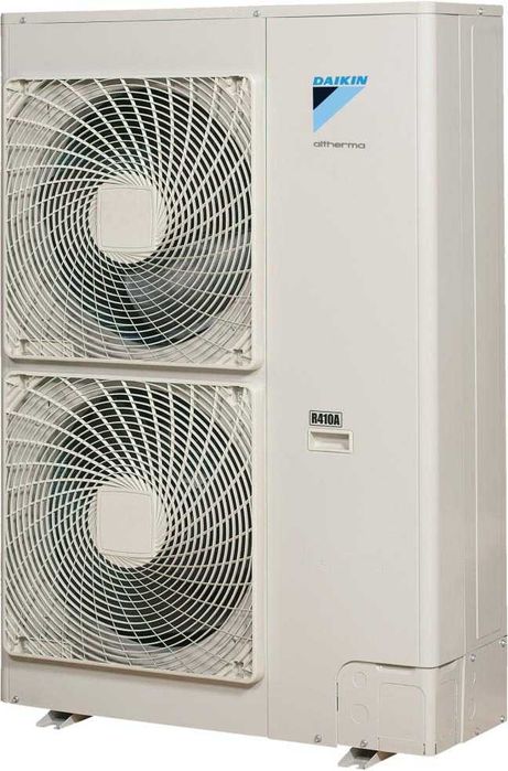 Bomba de calor Daikin Split de alta temperatura não usada