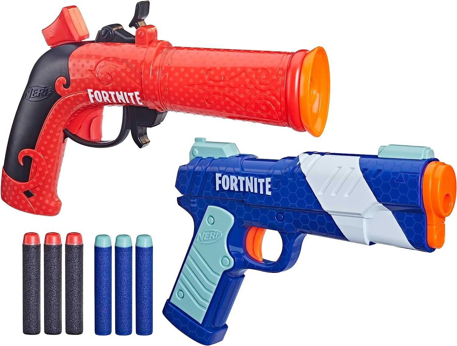 Набір бластерів Nerf Fortnite Dual Pack. Нерф Фортайнт два бластери