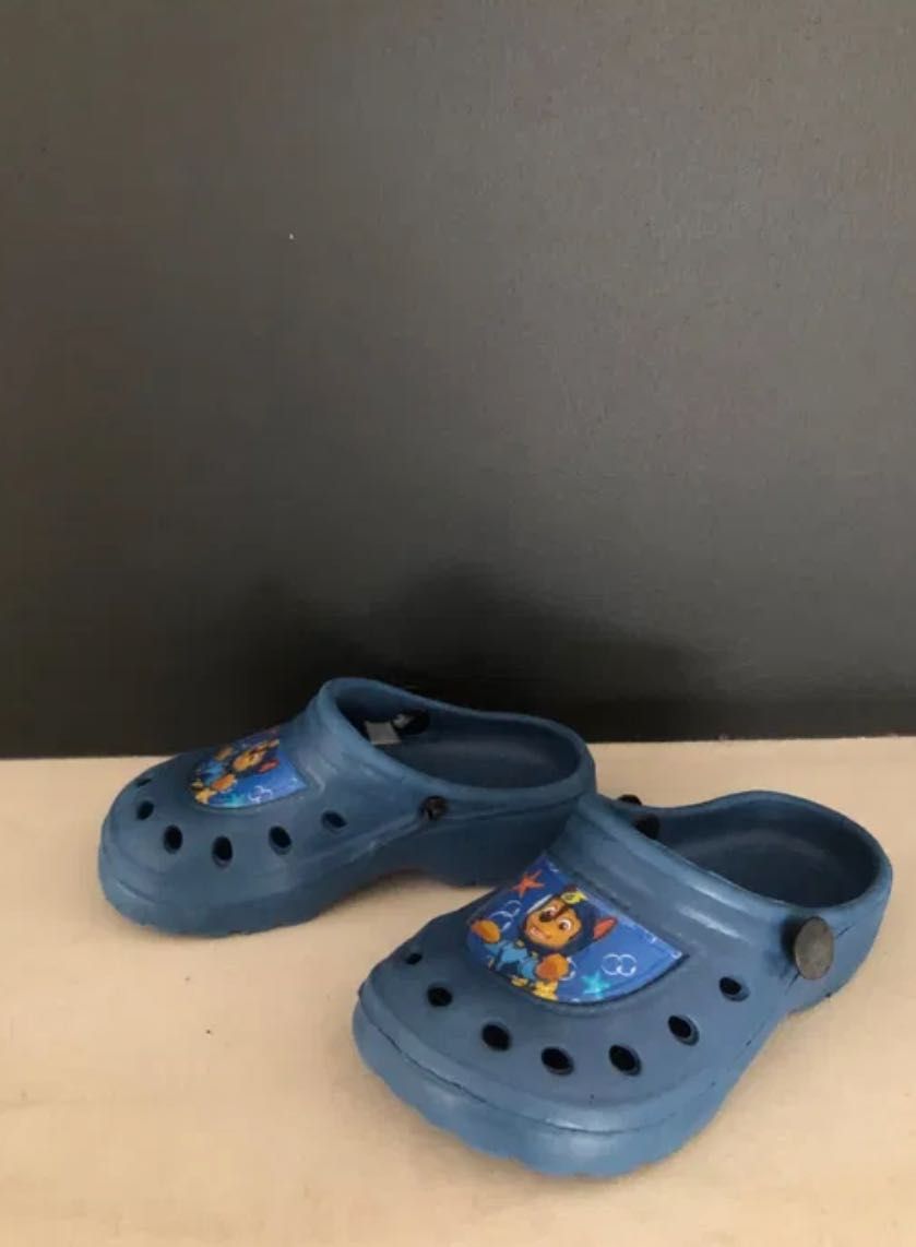 Buty Psi Patrol Chase Paw klapki basen lato 24/25 niebieskie