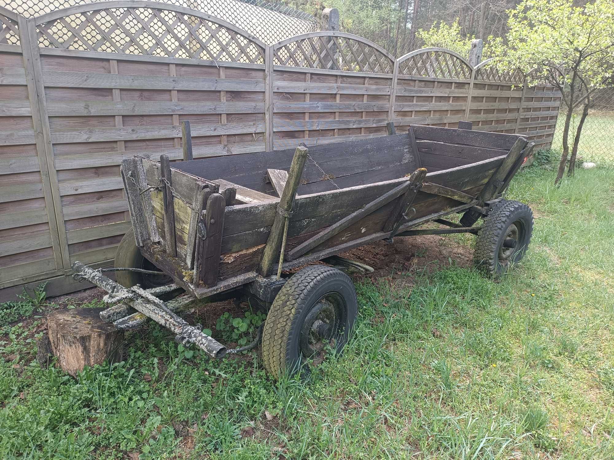Wóz konny drabiniasty do renowacji