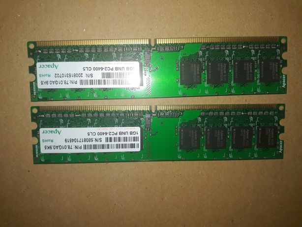 Оперативная память 1GB UNB PC2-6400 CL5