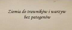 Ziemia do trawników i warzyw