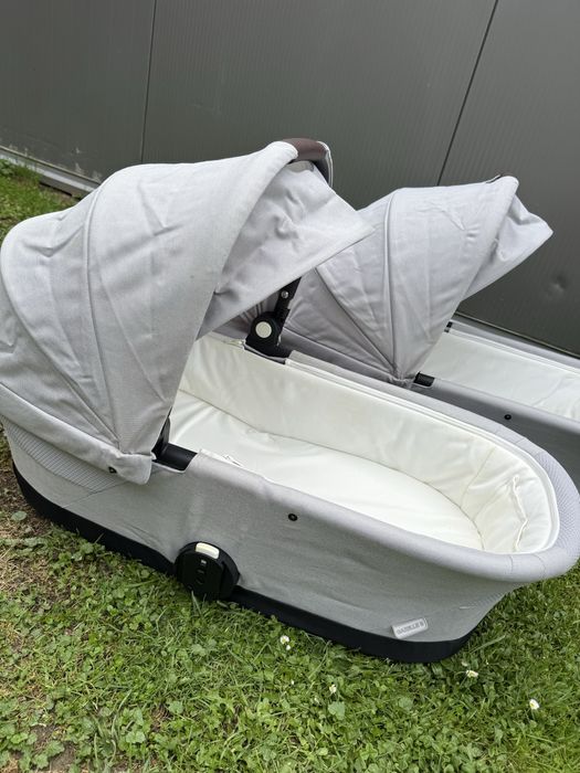 Wózek bliźniaczy Cybex gazelle s (lava grey)