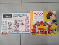 2 zestawy młodego konstruktora