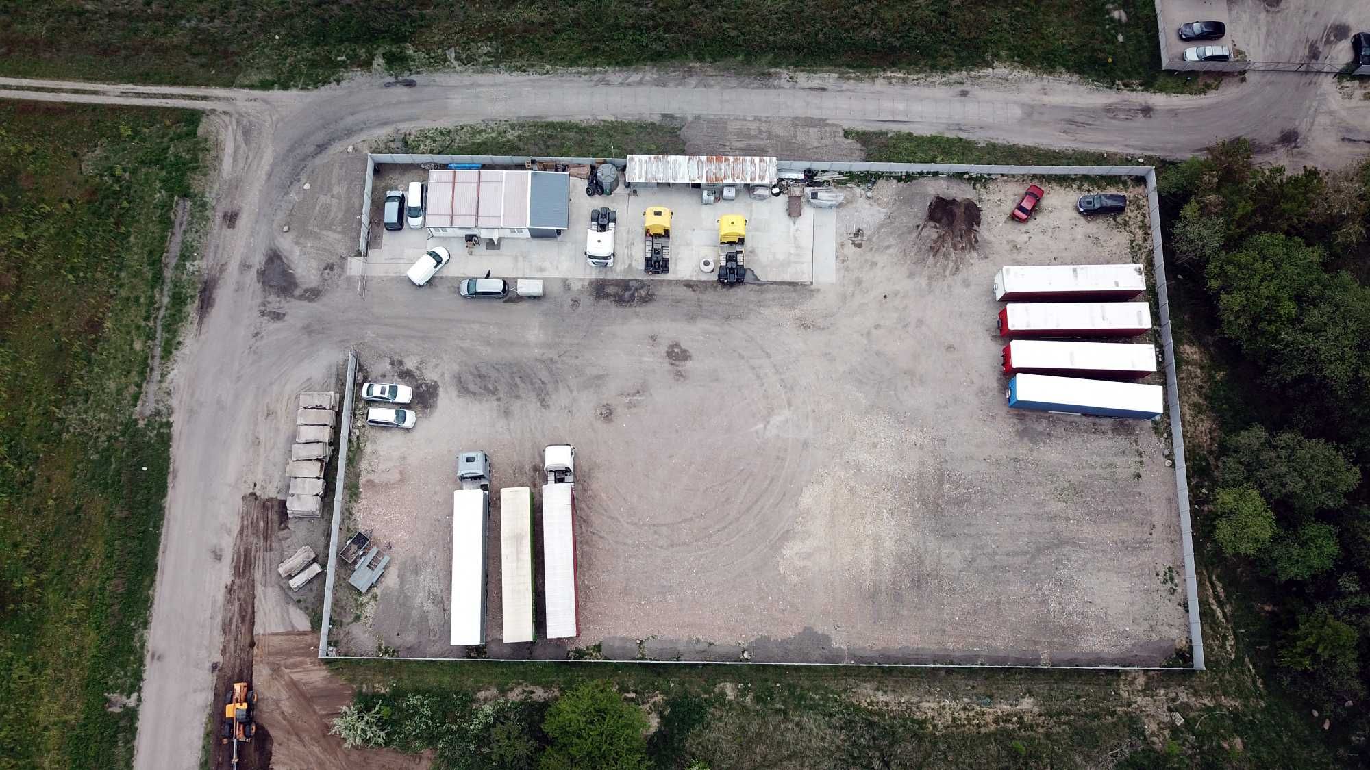 Wynajmę plac ogrodzony utwardzony Wolin 2x2000m2
