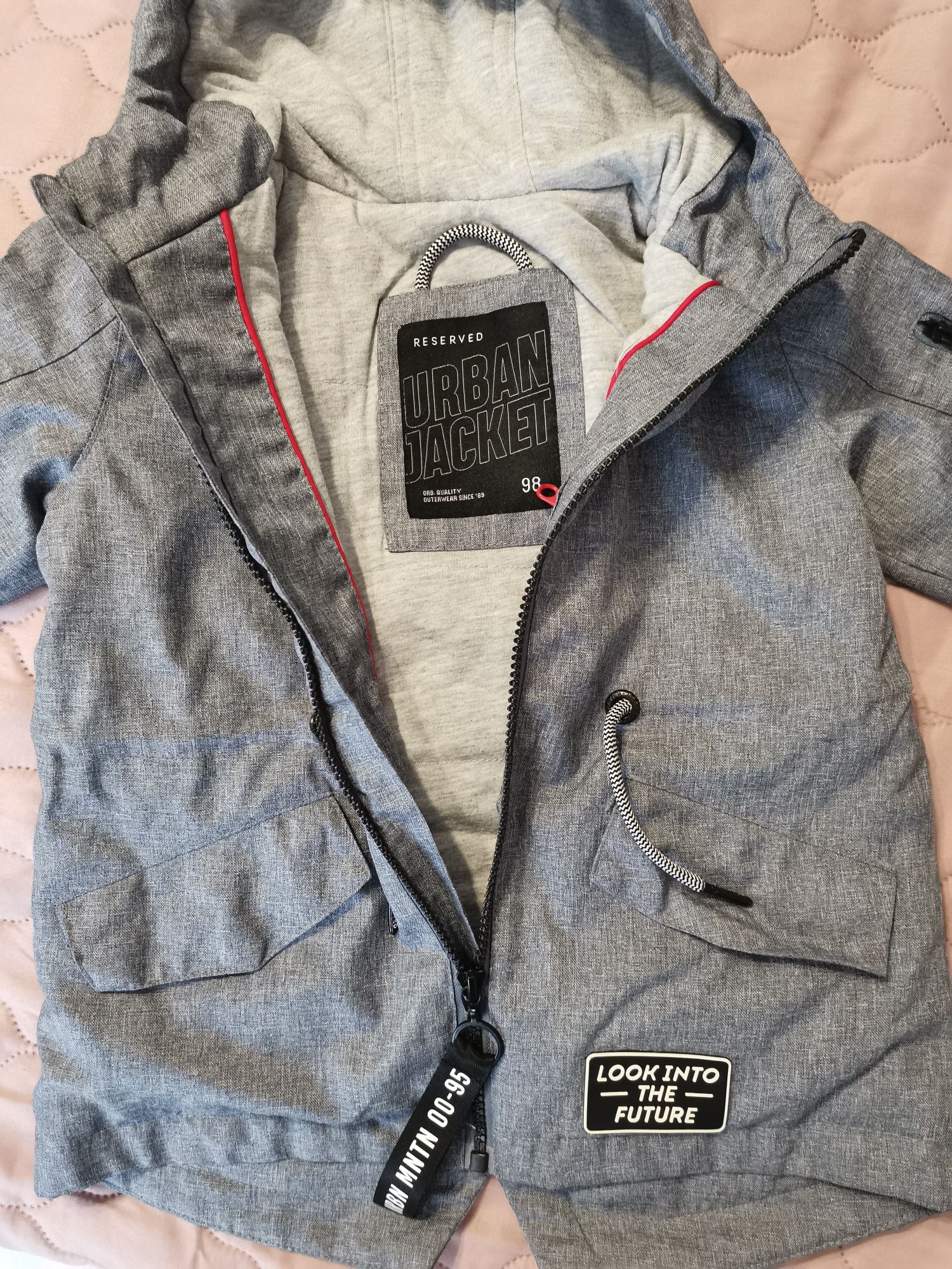 Kurtka parka roz 98