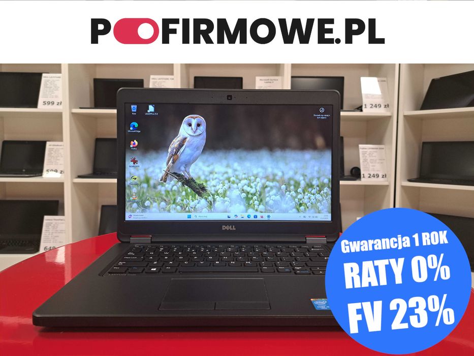 14" Laptop Dell Latitude E5450 i5 8GB Win11 256SSD Kamera HDMI VGA