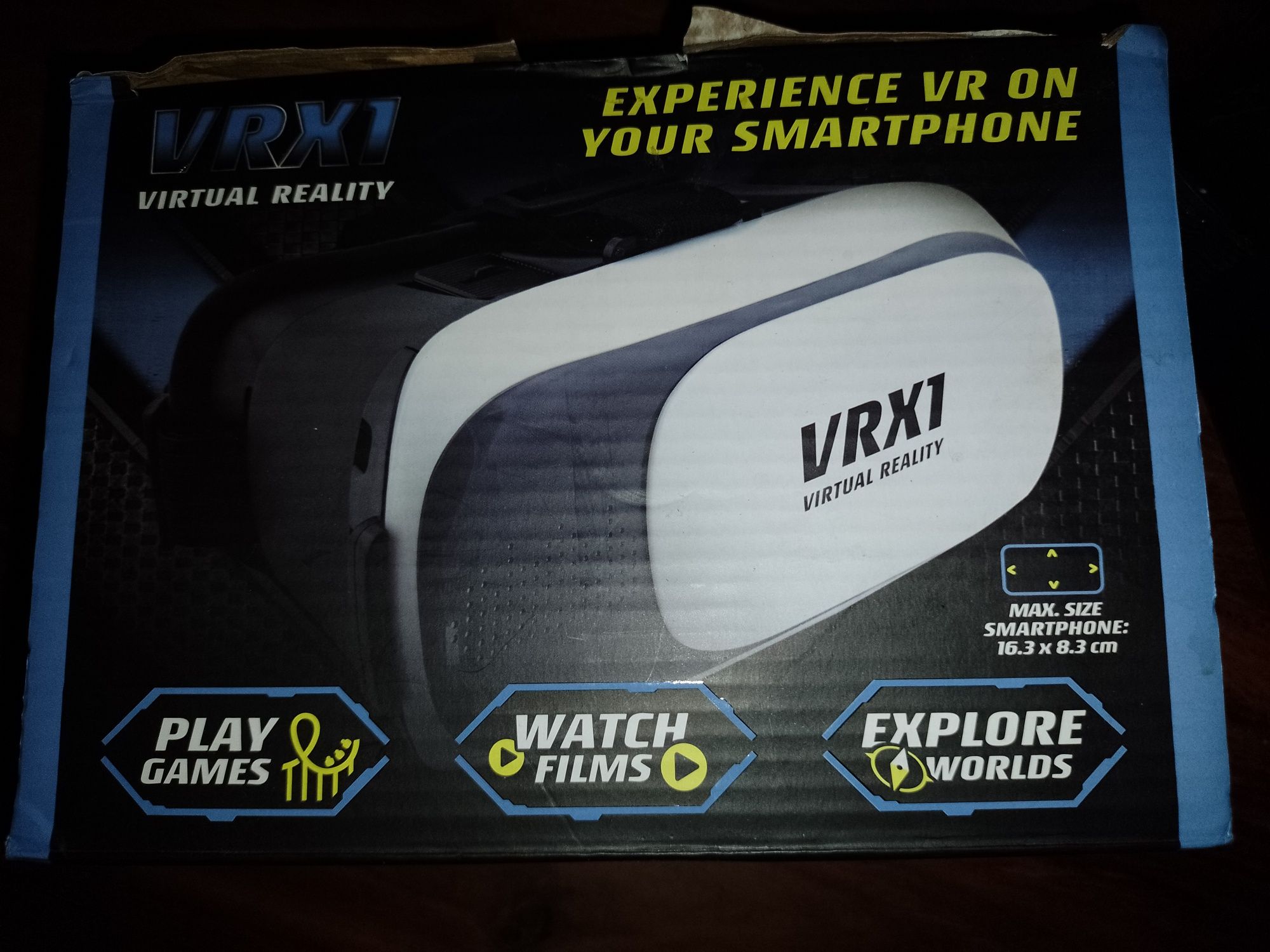 Okulary GOGLE VRX1 virtual reality