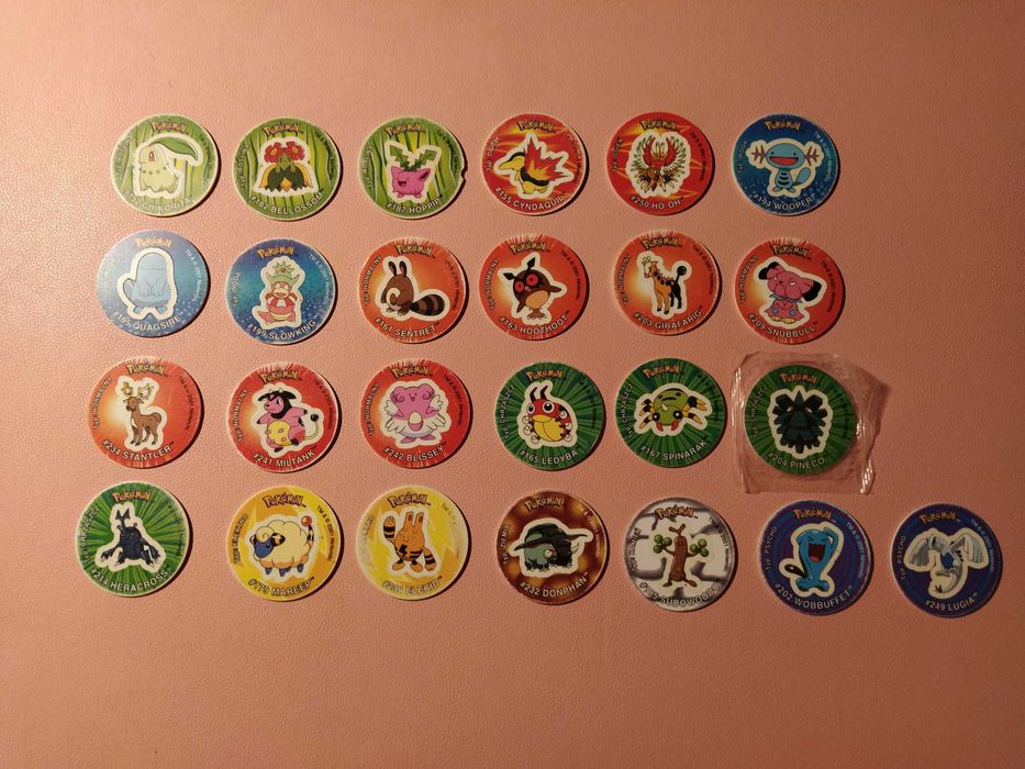 Pokemon tazo w folii