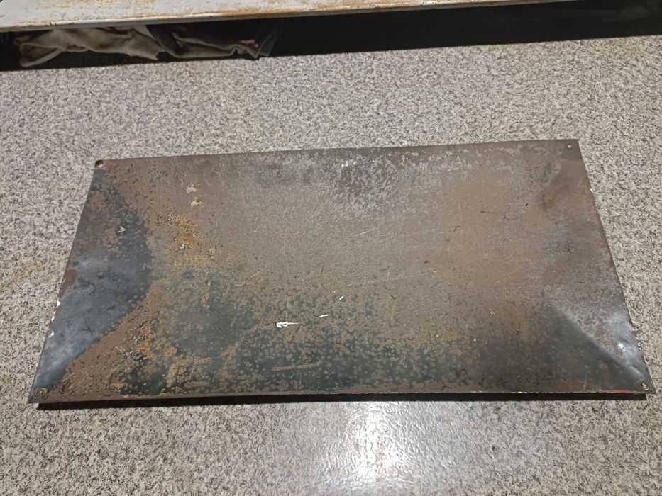 Tablica metalowe Palenie Surowo Wzbronione  PRL