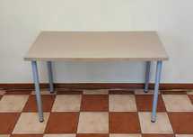 Ikea Linnmon Stół biurko blat z nogami 120x60 beżowy szary