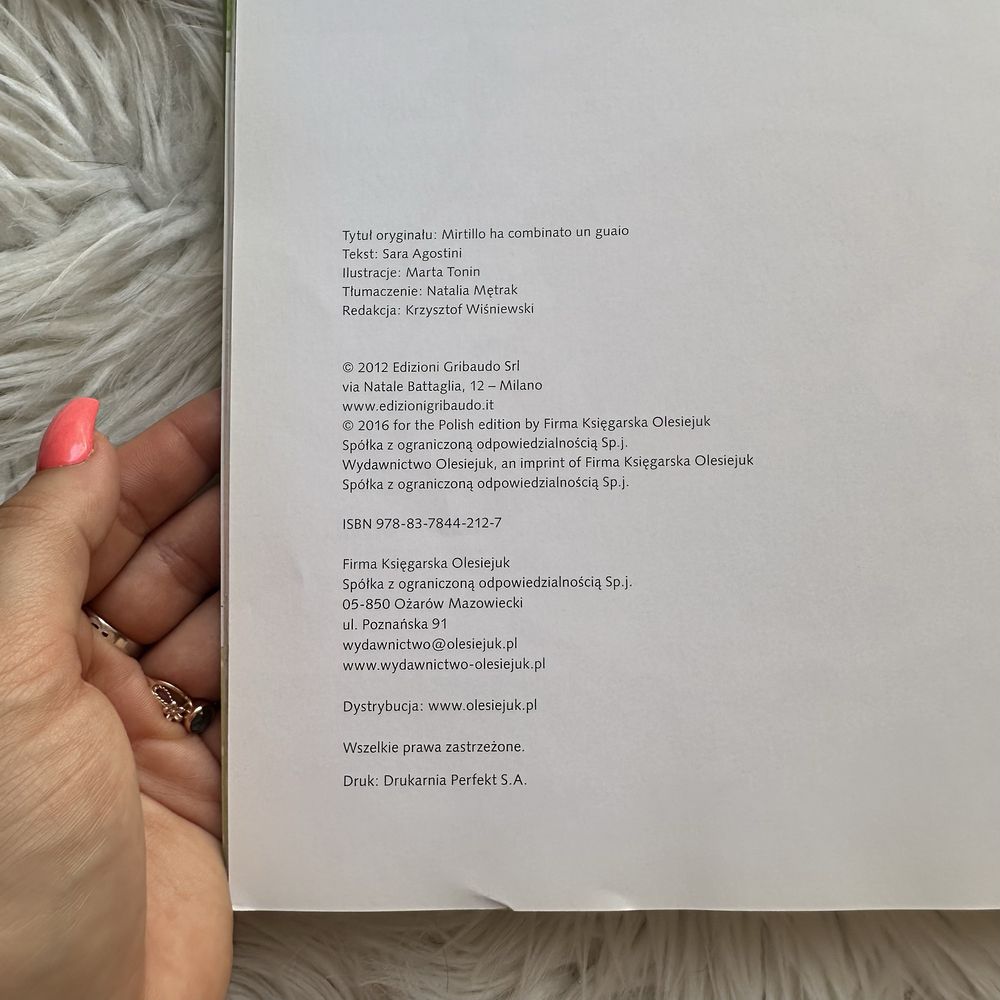 Książka Mruczuś Nabroił Sara Agostini Marta Tonin Przygody Mruczusia