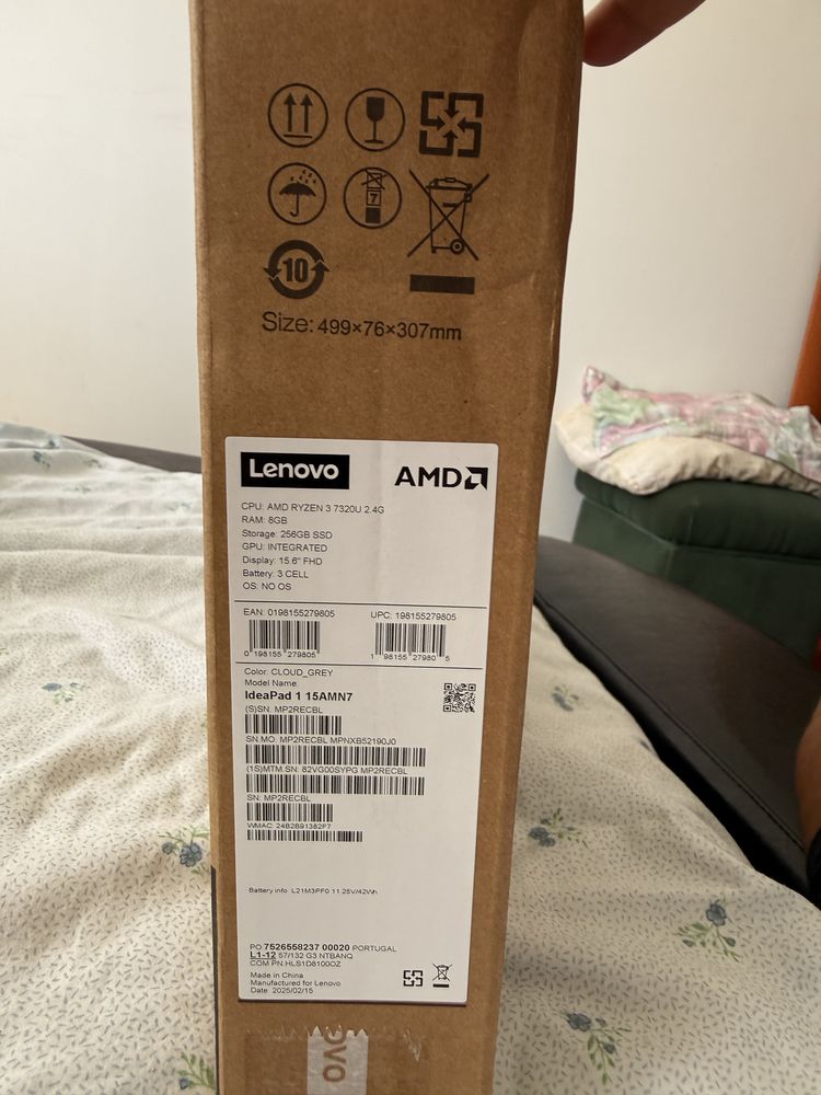 Portátil Lenovo IdeaPad Slim Ryzen 7