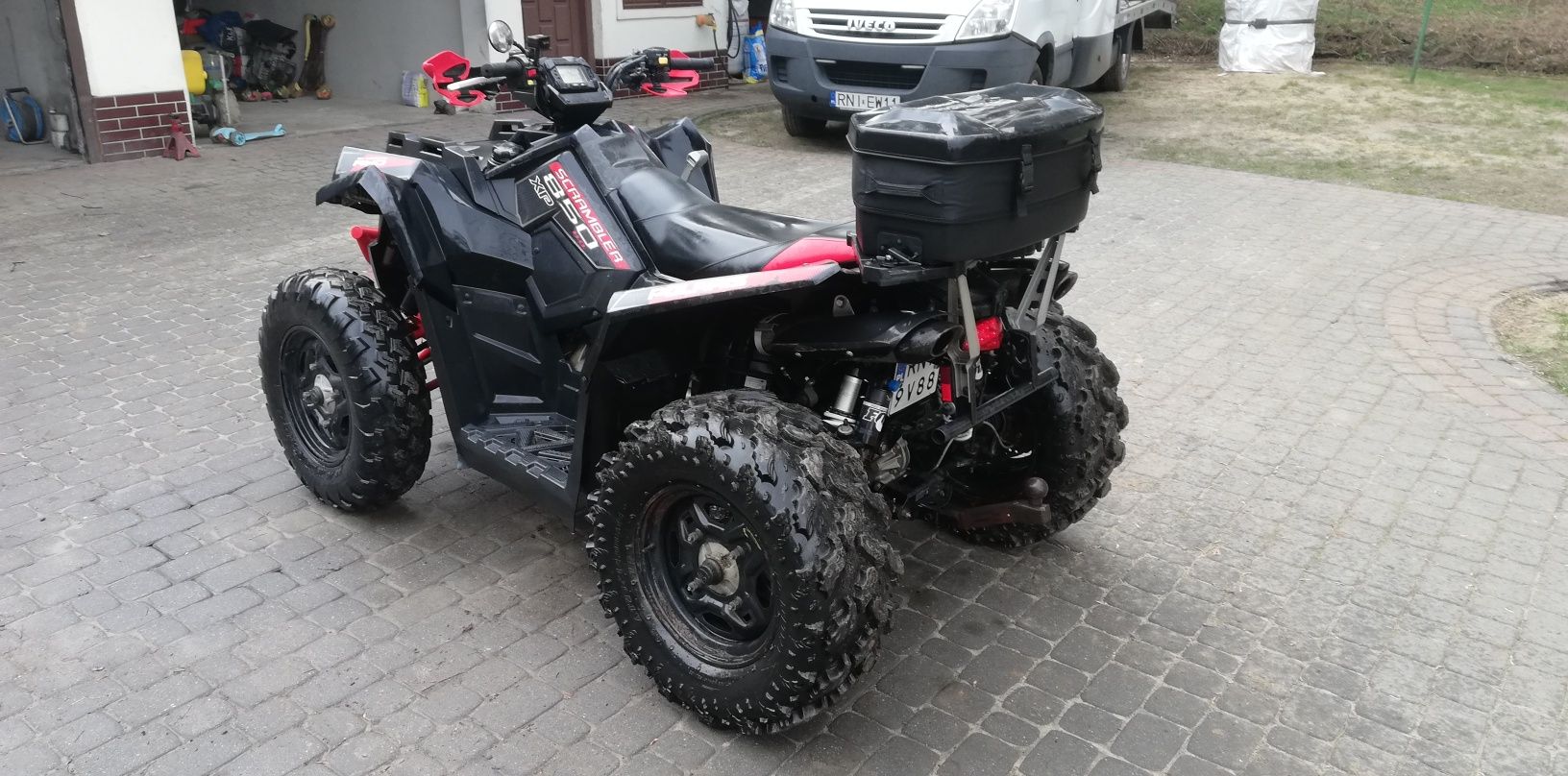 Polaris scrambler 850 XP zarejstrowany