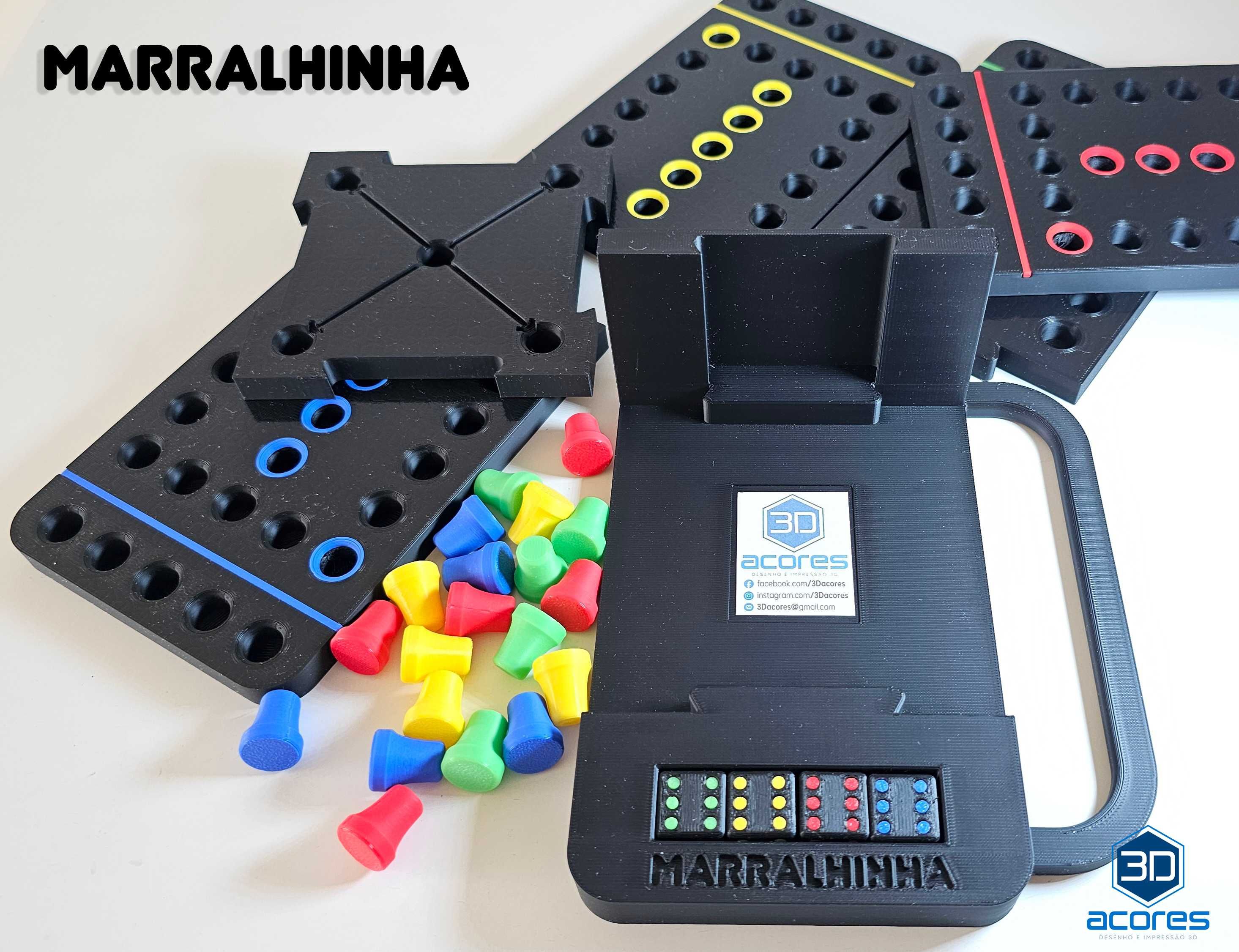 Marralhinha jogo para 4 jogadores