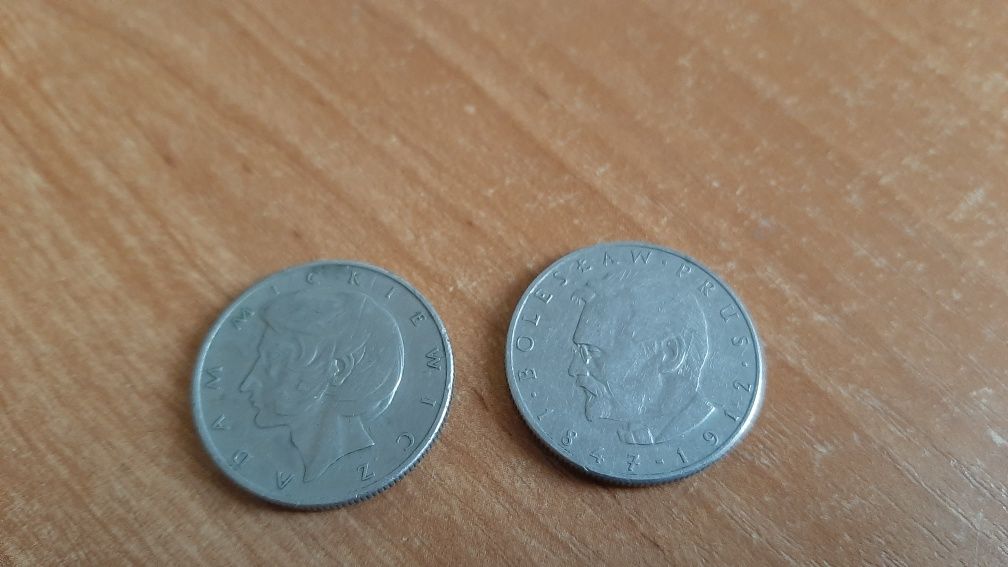 Moneta 10zl Adam Mickiewicz 1975r lub Bolesław Prus 1982 rok