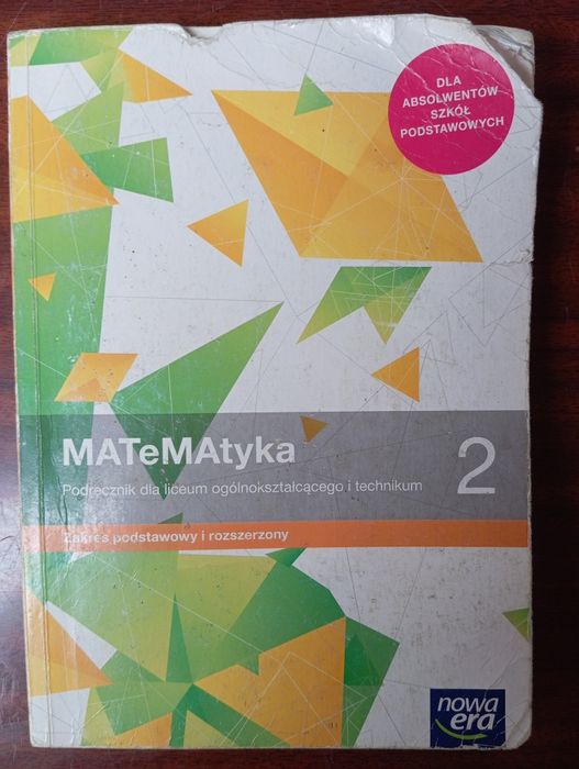 Podręcznik matematyka zakres podstawowy i rozszerzony 2