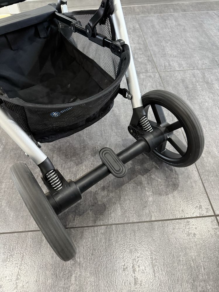 Wozek spacerowy cybex eezy s twist plus 2 ocean blue srebrna rama