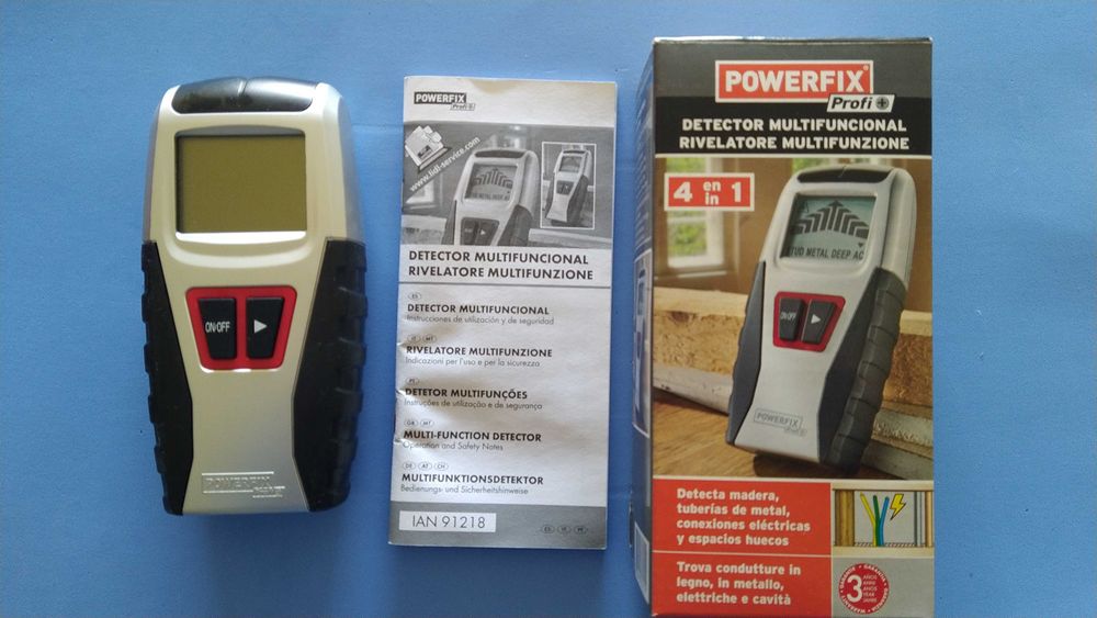 Detetor de Metais Powerfix Z31697B:
