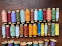 Набір котушок нитки 40 різнокольорові для шиття 25шт