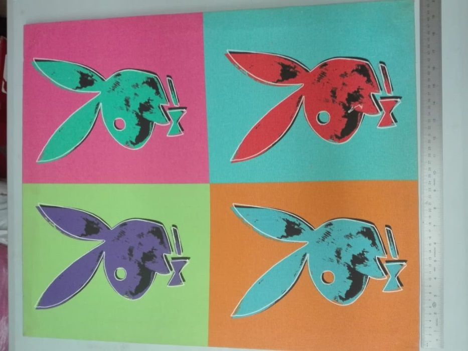 Quadro Tela Playboy - tamanho grande