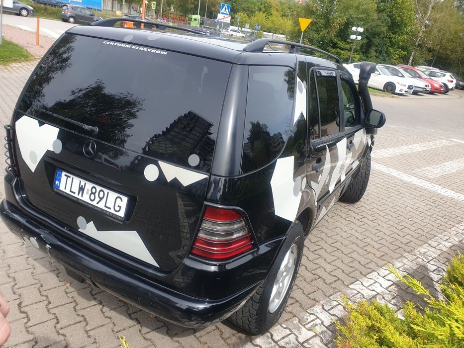 Mercedes ML W163 2.7 CDI off-road wyciągarka, AT, osłony, android bose