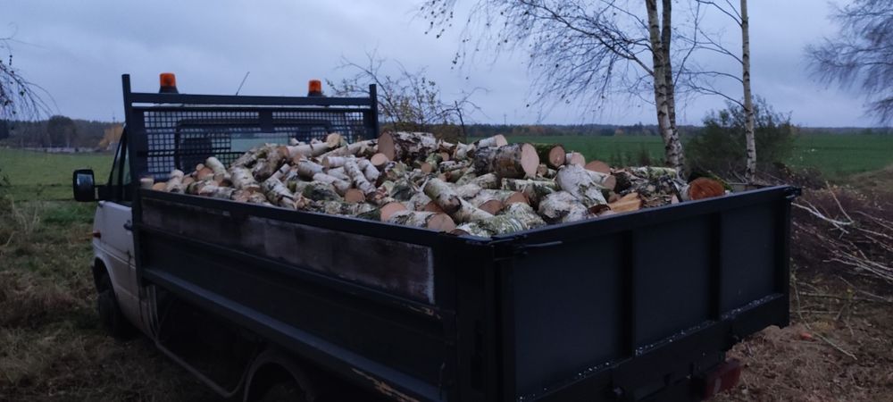 Transport wywrotką bliźniak