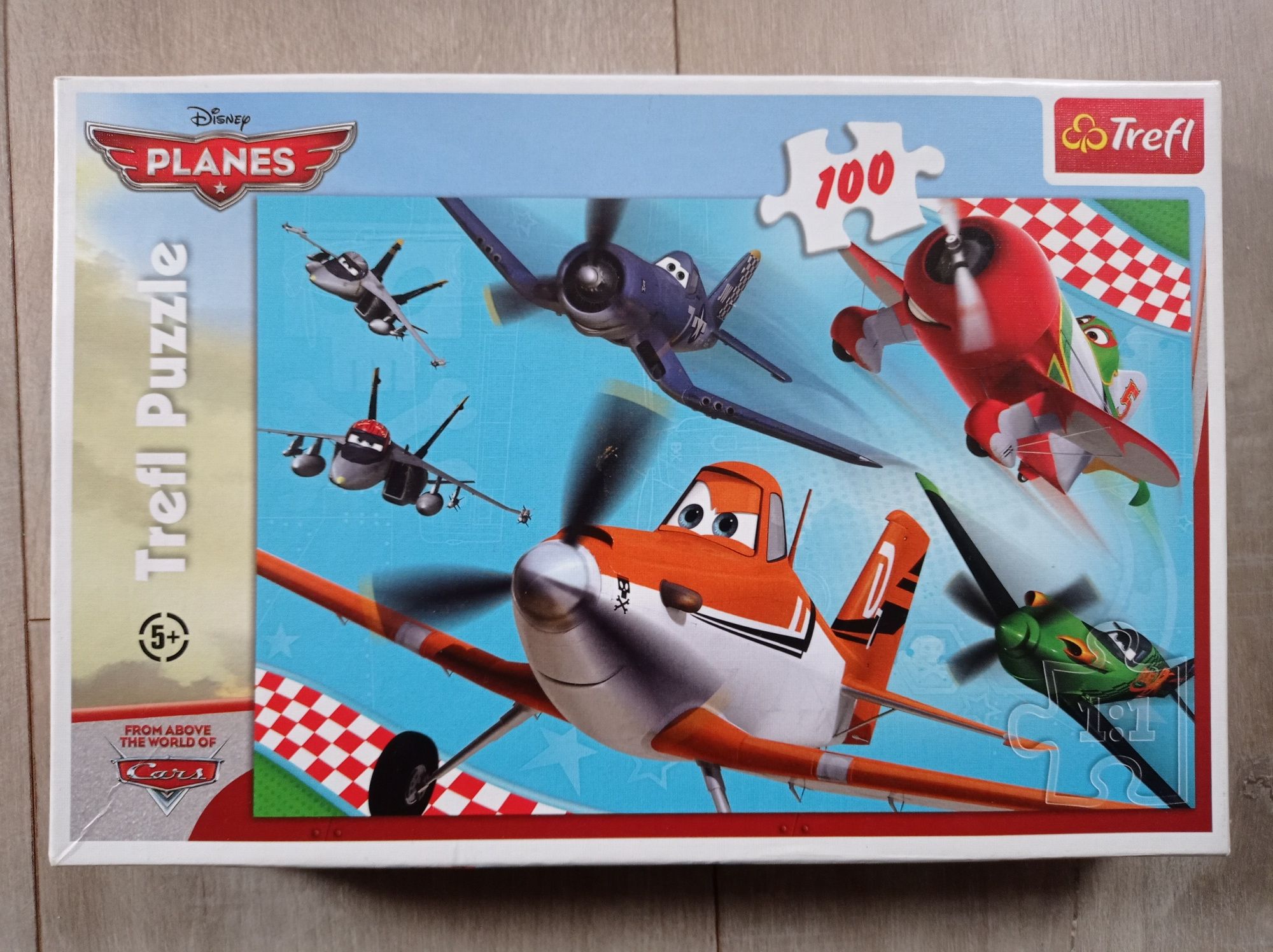 Puzzle Samoloty Planes Trefl 100 el. 5+